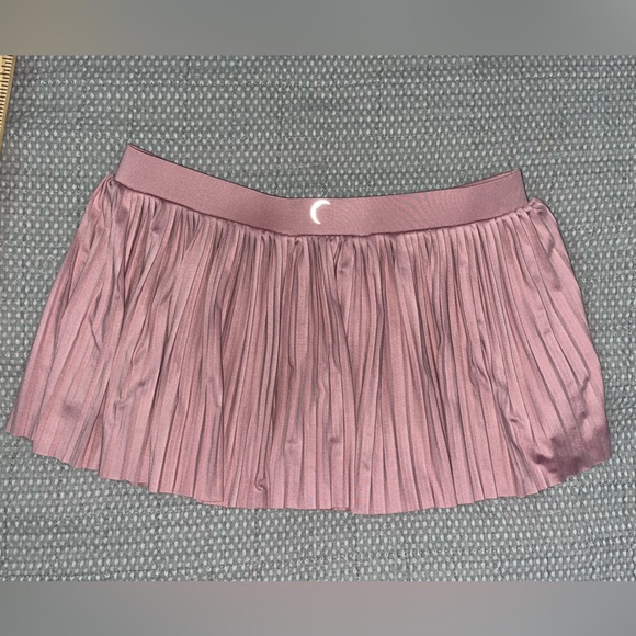 EUC Zyia Dusty Pink Blush Flyer Skirt/Skort with built-in shorts size L 12-14 - Picture 6 of 7